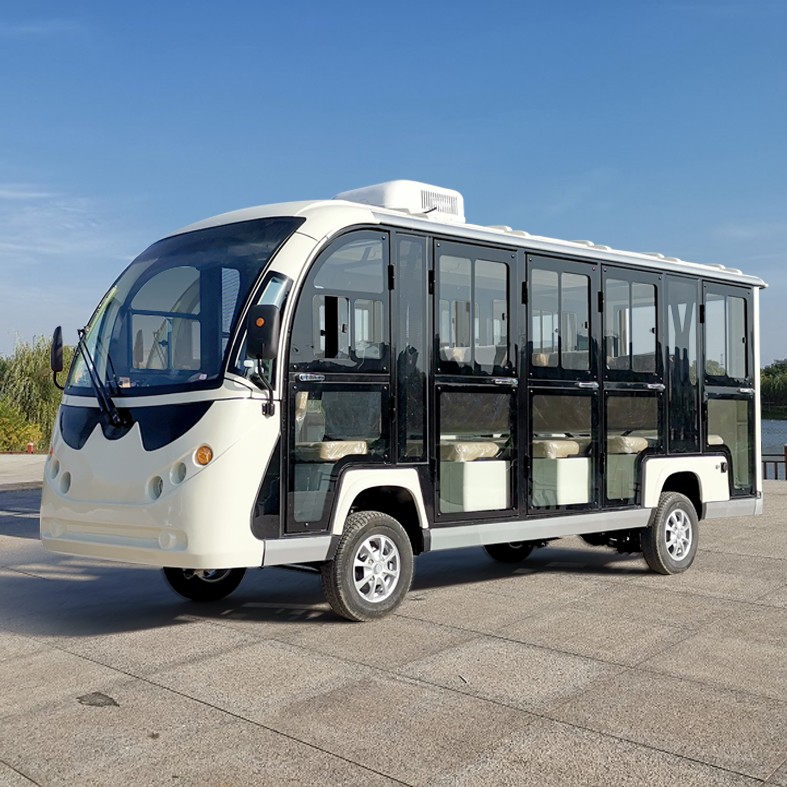 14-miejscowy zamknięty elektryczny autobus wycieczkowy